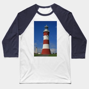Smeaton's Tower, Plymouth Hoe Baseball T-Shirt